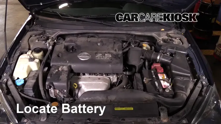 2005 Nissan Altima S 2.5L 4 Cyl. Batería Encendido de puente